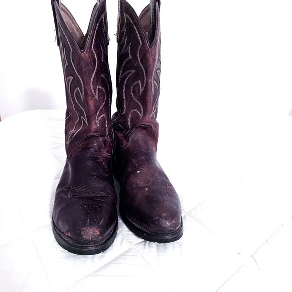 Double H - 12" Steel Toe AG7 Work Western Boot - 2282 Size 10 - Picture 6 of 13